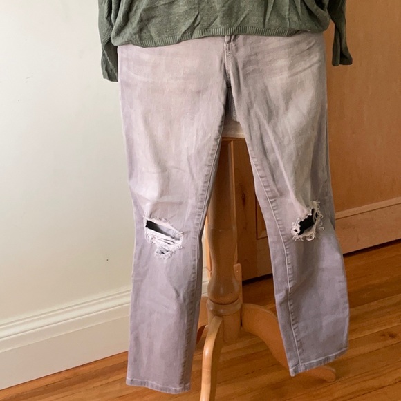 Garage Grey High Waist Jegging Jeans, Size 11 - Picture 1 of 11